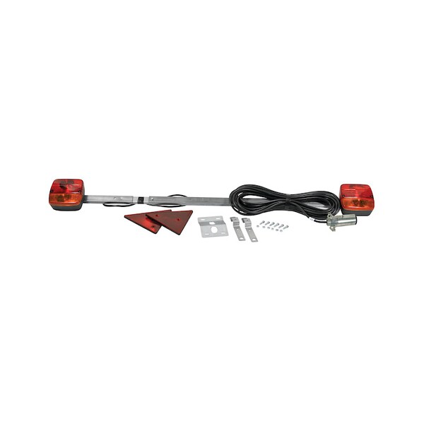 Light Set, Trailer, Telescopic 50.5" x6" x3"